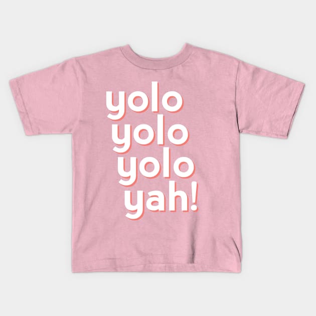 BTS Gogo yolo yah Kids T-Shirt by Oricca